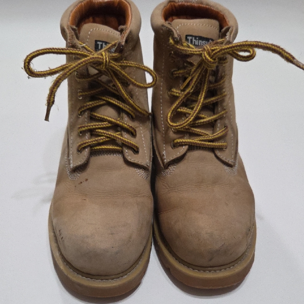 ibex Tan Lace-Up Men's Work Boots